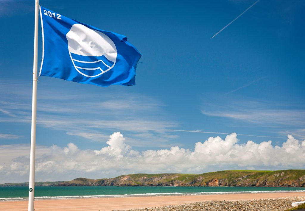 "blue flag" praias irlanda
